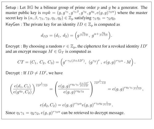 Identity-based revocation system: Enhanced security model and scalable bounded IBRS construction with short parameters